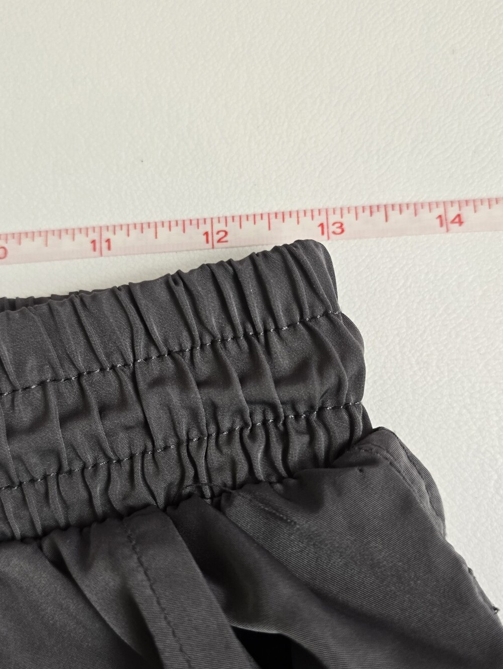 Charcoal Gray Cargo Jogger Pants Drawstring Utility Hiking Travel Outdoor L - Picture 13 of 15